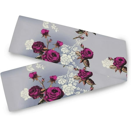 Hyjoy Table Runner Rose Spring Floral Machine Washable Non-Slip Farmhouse Table Runners for Dinner Party Holidays Home Decor 13 x 70 Inch
Hyjoy Table Runner Rose Spring Floral Machine Washable Non-Slip Farmhouse Table Runners for Dinner Party Holidays Home Decor 13 x 70 Inch