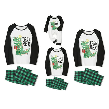 Imcute Family Matching Christmas Pajamas Set Dinosaur String Lights Print Tops Plaid Pants XMAS Sleepwear
Imcute Family Matching Christmas Pajamas Set Dinosaur String Lights Print Tops Plaid Pants XMAS Sleepwear