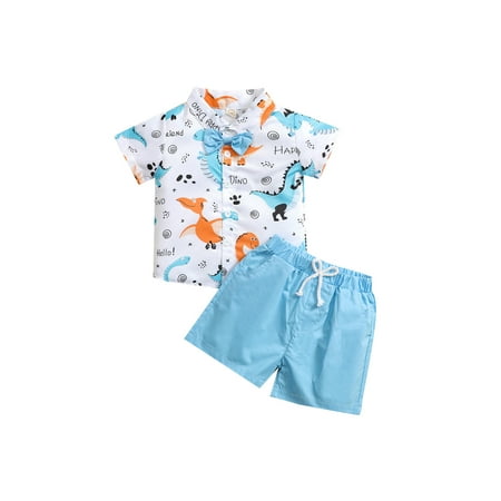 SUNSIOM Newborn Baby Boy Summer Outfits Short Sleeve Dinosaur Button Down Shirt Drawstring Solid Pocket Shorts
SUNSIOM Newborn Baby Boy Summer Outfits Short Sleeve Dinosaur Button Down Shirt Drawstring Solid Pocket Shorts