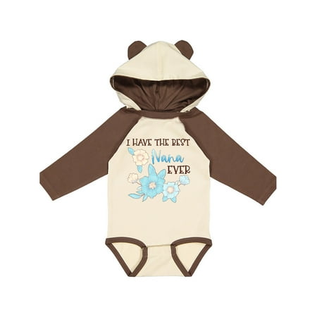 Inktastic I Have the Best Nana Ever with Blue Flowers Gift Baby Boy or Baby Girl Long Sleeve Bodysuit
Inktastic I Have the Best Nana Ever with Blue Flowers Gift Baby Boy or Baby Girl Long Sleeve Bodysuit