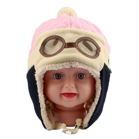 Relanfenk Baby Hats Boys Winter Warm Cap Beanie Crochet Earflap Hat