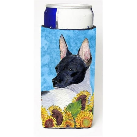 Rat Terrier In Summer Flowers Michelob Ultra bottle sleeves For Slim Cans - 12 oz. 
Rat Terrier In Summer Flowers Michelob Ultra bottle sleeves For Slim Cans - 12 oz.