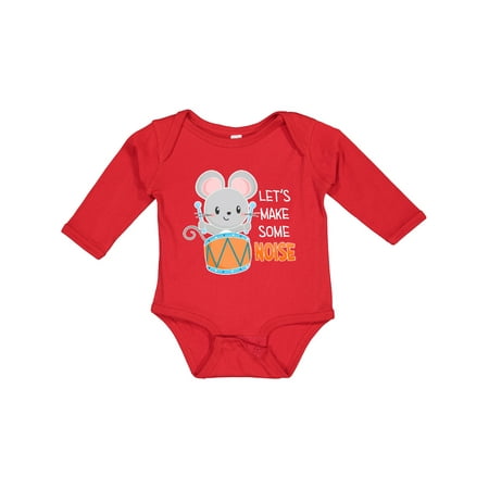 Inktastic Lets Make Some Noise Cute Mouse Drummer Boys or Girls Long Sleeve Baby Bodysuit
Inktastic Lets Make Some Noise Cute Mouse Drummer Boys or Girls Long Sleeve Baby Bodysuit