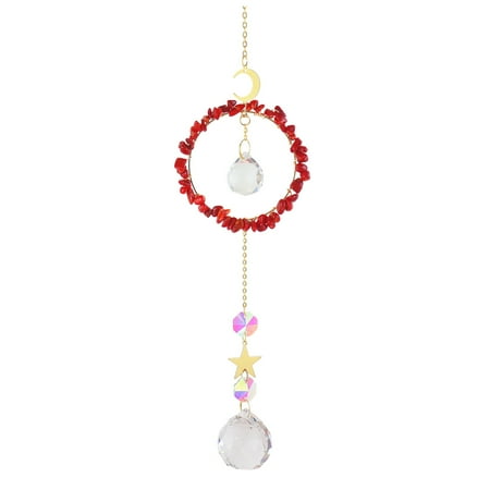 jiaroswwei Sun Catcher with Chain Shiny Faux Crystal Chandelier Hanging Ornament Prism Suncatcher for Balcony
jiaroswwei Sun Catcher with Chain Shiny Faux Crystal Chandelier Hanging Ornament Prism Suncatcher for Balcony