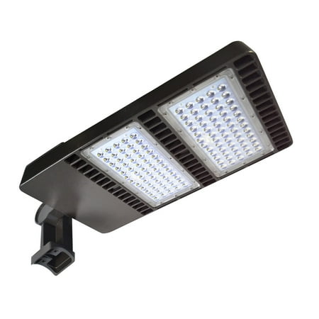KAWELL LED Parking Lot Lights 300W-36000lm Outdoor LED Flood Lights 5000K LED Shoebox Lights - Arm Mount for Round Pole Commercial Street Area Light for Stadium Parking Lot Roadways
KAWELL LED Parking Lot Lights 300W-36000lm Outdoor LED Flood Lights 5000K LED Shoebox Lights - Arm Mount for Round Pole Commercial Street Area Light for Stadium Parking Lot Roadways