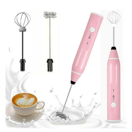 

3 Speed Portable Handheld Mixer Egg Beater Coffee Milk Juice Whisk Stirrer USB Rechargeable Hand Blender-C