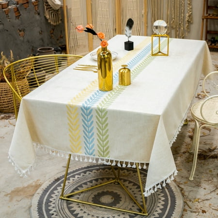 1pc Linen Embroidered Tassel Tablecloth For Family Dining Cafeteria Coffee Shop Rectangular Heatproof Tablecloth Dustproof Tablecloth Home Decor Table Top Decoration
1pc Linen Embroidered Tassel Tablecloth For Family Dining Cafeteria Coffee Shop Rectangular Heatproof Tablecloth Dustproof Tablecloth Home Decor Table Top Decoration