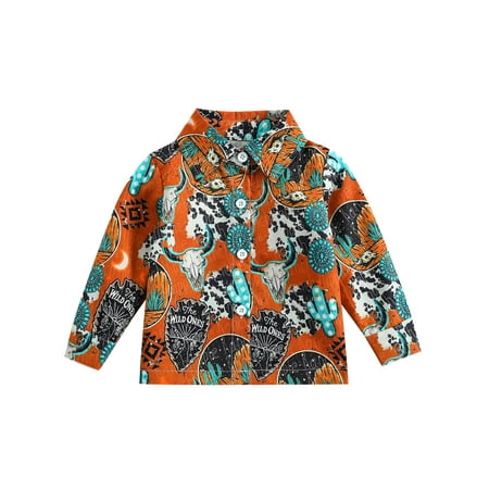 Infant Baby Boys Western Shirts Casual Long Sleeve Cartoon Print Button Down Shirts
Infant Baby Boys Western Shirts Casual Long Sleeve Cartoon Print Button Down Shirts
