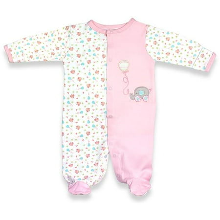 Spencers H744G-1-18-PI 18 Months Girls Sleep N Play Footie Pajama - Birdies Print Pink & White
Spencers H744G-1-18-PI 18 Months Girls Sleep N Play Footie Pajama - Birdies Print Pink & White
