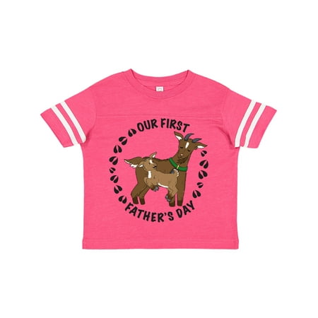 Inktastic Our First Father s Day with Cute Goats and Hoof Prints Gift Toddler Boy or Toddler Girl T-Shirt
Inktastic Our First Father s Day with Cute Goats and Hoof Prints Gift Toddler Boy or Toddler Girl T-Shirt