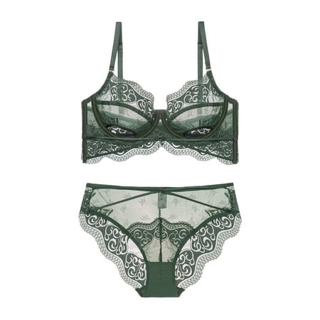 SOOMLON Women Bras Beauty Lace Bra Two Piece Set Workout Bra Athletic Bra Army Green XL
SOOMLON Women Bras Beauty Lace Bra Two Piece Set Workout Bra Athletic Bra Army Green XL