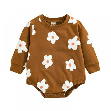 Baby Girl Fall Clothes Floral Crewneck Sweatshirt Romper Long Sleeve Bodysuit Pullover Oversized Top 0-24M
Baby Girl Fall Clothes Floral Crewneck Sweatshirt Romper Long Sleeve Bodysuit Pullover Oversized Top 0-24M