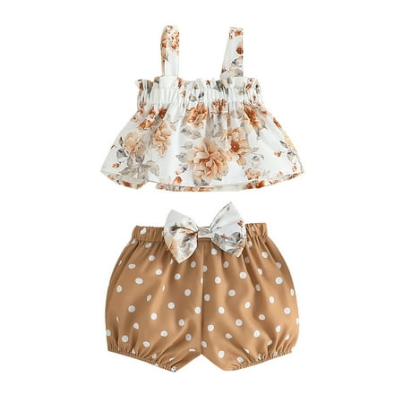 Kids Outfit Take Clothes Summer Girls Sleeveless Floral Prints Vest Tops And Shorts 2PCS Outfits Clothes Set
Kids Outfit Take Clothes Summer Girls Sleeveless Floral Prints Vest Tops And Shorts 2PCS Outfits Clothes Set