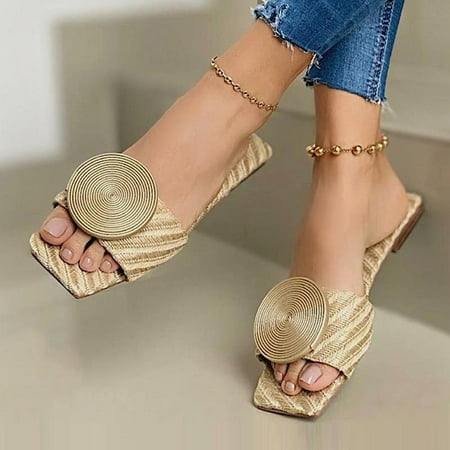 Women s Flat Sandals Plus Size Solid Color Outdoor Beach For Women Flatform Black 43
Women s Flat Sandals Plus Size Solid Color Outdoor Beach For Women Flatform Black 43