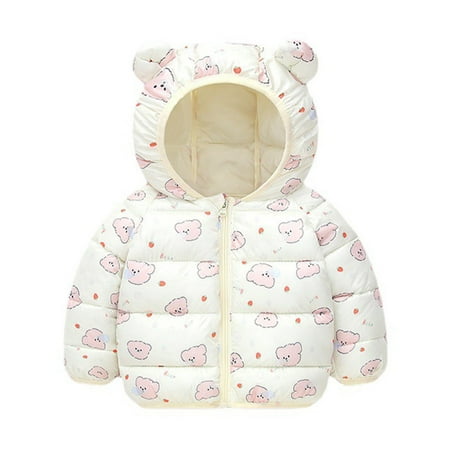 TAIAOJING Baby Girls Jacket Toddler Kids Boys Winter Warm Floral Cartoon Coats Bear Ears Hooded Padded Outwear Outwear Clothes 3-4 Years
TAIAOJING Baby Girls Jacket Toddler Kids Boys Winter Warm Floral Cartoon Coats Bear Ears Hooded Padded Outwear Outwear Clothes 3-4 Years