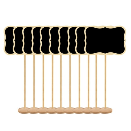 LYCAQL Pack Of 10 Mini Wooden Blackboards Small Rectangular Wedding Blackboards Message Boards And Special Event Decorations
LYCAQL Pack Of 10 Mini Wooden Blackboards Small Rectangular Wedding Blackboards Message Boards And Special Event Decorations