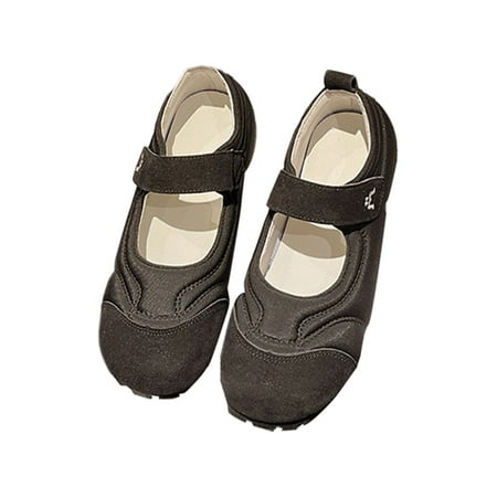 Gomelly Women Casual Shoes Round Toe Mary Jane Ankle Strap Flats Breathable Pumps Sports Walking Sneakers Black 5.5
Gomelly Women Casual Shoes Round Toe Mary Jane Ankle Strap Flats Breathable Pumps Sports Walking Sneakers Black 5.5