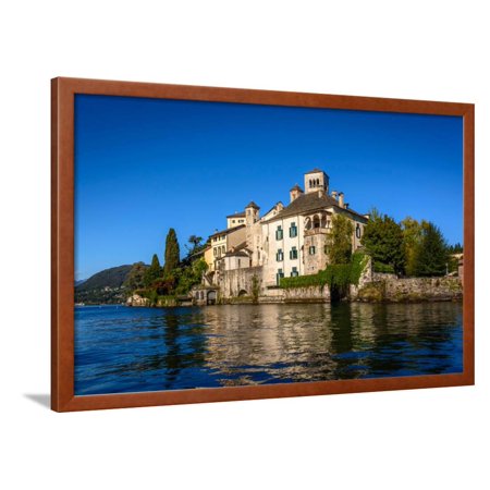 San Giulio Abbey Framed Print Wall Art By Robik70