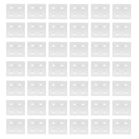 100Pcs Right Angle Brackets Corner Racks Plastic Joint Fixing Fasteners (Transparent)
100Pcs Right Angle Brackets Corner Racks Plastic Joint Fixing Fasteners (Transparent)