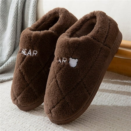 CoCopeanut Couples Home Slippers Women Men New Fashion Warm Winter Furry Soft Short Plush Slipper Non Slip Bedroom Slides Indoor Shoes
CoCopeanut Couples Home Slippers Women Men New Fashion Warm Winter Furry Soft Short Plush Slipper Non Slip Bedroom Slides Indoor Shoes
