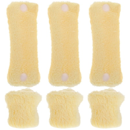 6pcs Coral Fleece Hair Curlers No Heat Curlers Sleep Hair Curler Tools