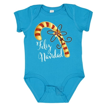 Inktastic Feliz Navidad Red and Gold Candy Cane Gift Baby Boy or Baby Girl Bodysuit
Inktastic Feliz Navidad Red and Gold Candy Cane Gift Baby Boy or Baby Girl Bodysuit