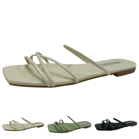 Aayomet House Slippers Women Slippers Fashionable Simple And Solid Color Retro Square Toe Open Toe Flat Bottoms Comfortable Non Beige 7
Aayomet House Slippers Women Slippers Fashionable Simple And Solid Color Retro Square Toe Open Toe Flat Bottoms Comfortable Non Beige 7