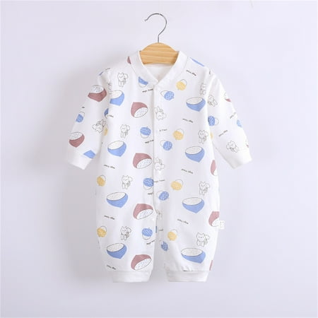 Gubotare Winter Rompers Baby Boy Unisex Baby Boy Girl Button Solid Romper Bodysuit One Piece Jumpsuit Outfits Clothes Purple 0-3 Months
Gubotare Winter Rompers Baby Boy Unisex Baby Boy Girl Button Solid Romper Bodysuit One Piece Jumpsuit Outfits Clothes Purple 0-3 Months