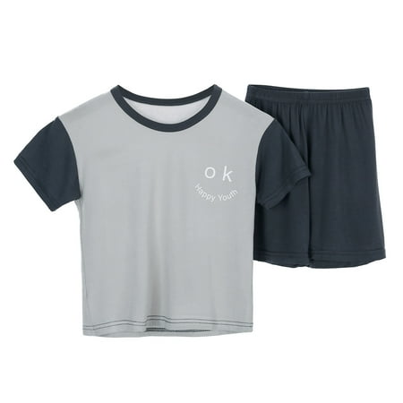 Toddler Boy Clothes Short Sleeve Pajamas Set Sleepwear 2 Piece Summer Loungewear Baby Clothes for Girls
Toddler Boy Clothes Short Sleeve Pajamas Set Sleepwear 2 Piece Summer Loungewear Baby Clothes for Girls