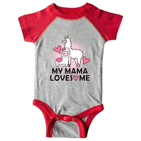 Inktastic My Mama Loves Me Llama Gift Baby Girl Bodysuit 
Inktastic My Mama Loves Me Llama Gift Baby Girl Bodysuit