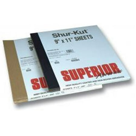 Superior Abrasives SUP12163 Waterproof Paper Sheet - 9 x 11 - 320A Grit 
Superior Abrasives SUP12163 Waterproof Paper Sheet - 9 x 11 - 320A Grit