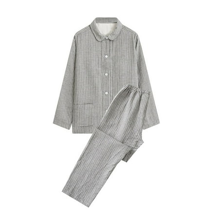 MeetoTime 2 Piece Outfits for Women Pajama Lounge Sets Long Sleeve Buttons Down Blouses Long Pants Matching Set Sleepwear
MeetoTime 2 Piece Outfits for Women Pajama Lounge Sets Long Sleeve Buttons Down Blouses Long Pants Matching Set Sleepwear