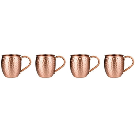 4X 530ML 100% Pure Copper Mug Mug Drum Cup Cocktail Cup Pure Copper Mug Restaurant Bar Cold Drink Cup A
4X 530ML 100% Pure Copper Mug Mug Drum Cup Cocktail Cup Pure Copper Mug Restaurant Bar Cold Drink Cup A