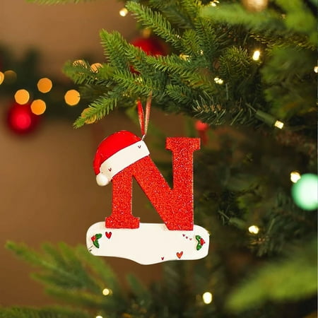 Ozmmyan Christmas Little Red Hat Letter Pendant DIY Writable Name 26 Letter Pendant Gift Clearance
Ozmmyan Christmas Little Red Hat Letter Pendant DIY Writable Name 26 Letter Pendant Gift Clearance