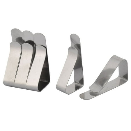 Unique Bargains 5pcs Silver Tone Home Kitchen Adjustable Stainless Steel Table Cloth Holder Clip Clamp
Unique Bargains 5pcs Silver Tone Home Kitchen Adjustable Stainless Steel Table Cloth Holder Clip Clamp