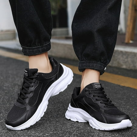 Cathalem Sneaker Stretcher Men Fashion Men Mesh Mountaineering Casual Sport Shoes Lace Up Solid Color Running Breathable Soft Technicalsportshoe B 12
Cathalem Sneaker Stretcher Men Fashion Men Mesh Mountaineering Casual Sport Shoes Lace Up Solid Color Running Breathable Soft Technicalsportshoe B 12