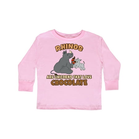 Inktastic Rhinos are Just Unicorns that Love Chocolate Gift Toddler Boy or Toddler Girl Long Sleeve T-Shirt
Inktastic Rhinos are Just Unicorns that Love Chocolate Gift Toddler Boy or Toddler Girl Long Sleeve T-Shirt