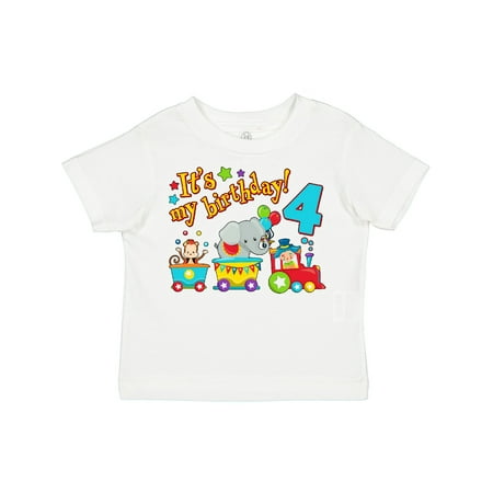 Inktastic Its My Birthday- Circus Train 4th Birthday Gift Toddler Boy or Toddler Girl T-Shirt
Inktastic Its My Birthday- Circus Train 4th Birthday Gift Toddler Boy or Toddler Girl T-Shirt