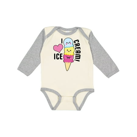 Inktastic I Love Ice Cream with Cute Ice Cream Cone Gift Baby Boy or Baby Girl Long Sleeve Bodysuit
Inktastic I Love Ice Cream with Cute Ice Cream Cone Gift Baby Boy or Baby Girl Long Sleeve Bodysuit