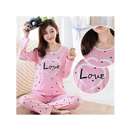 Deals on Gift for Holiday!Autumn Fashion New Ladies o Collar Long Sleeve Large Size Home Printing Home Pajamas Set
Deals on Gift for Holiday!Autumn Fashion New Ladies o Collar Long Sleeve Large Size Home Printing Home Pajamas Set
