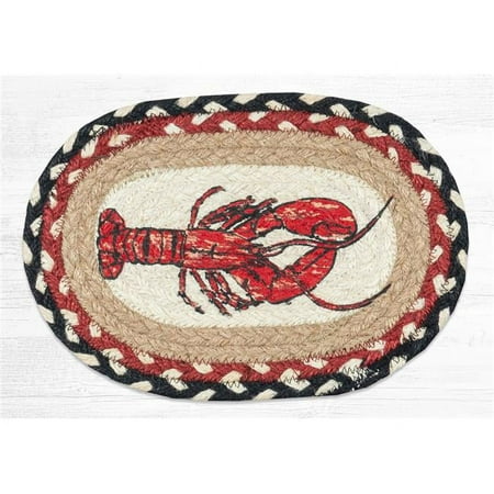 7.5 x 11 in. OMSP-430 Fresh Lobster Printed Oval Swatch