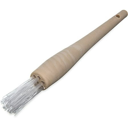 Carlisle 4011500 Round Waffle Iron Brush with High Heat Bristles 1 Teflon