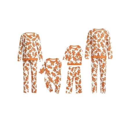 Yinyinxull Christmas Family Matching Pajamas Sets Gingerbread Man Printed Long Sleeve Tops Long Pants Sleepwear Homewear
Yinyinxull Christmas Family Matching Pajamas Sets Gingerbread Man Printed Long Sleeve Tops Long Pants Sleepwear Homewear