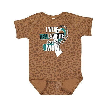 Inktastic I Wear Teal and White for My Mom Cervical Cancer Awareness Gift Baby Boy or Baby Girl Bodysuit
Inktastic I Wear Teal and White for My Mom Cervical Cancer Awareness Gift Baby Boy or Baby Girl Bodysuit