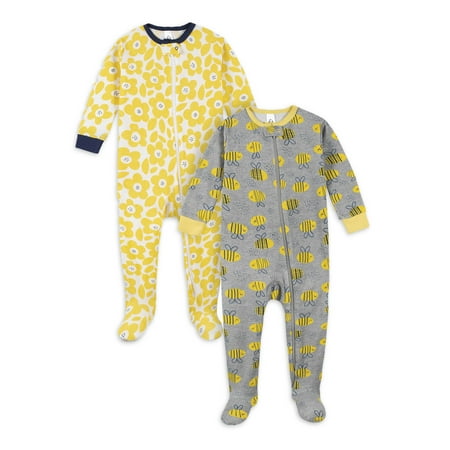 Gerber Baby & Toddler Girl Snug Fit Footed Cotton Pajamas 2-Pack Sizes 0/3 Months-5T
Gerber Baby & Toddler Girl Snug Fit Footed Cotton Pajamas 2-Pack Sizes 0/3 Months-5T