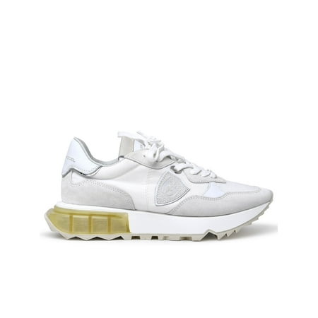 

PHILIPPE MODEL LA RUE SNEAKERS IN A WHITE LEATHER BLEND