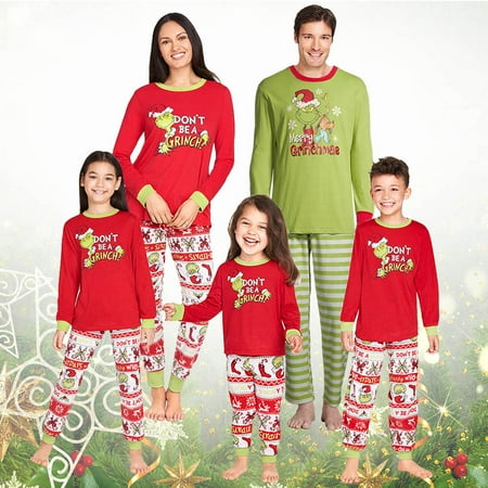 Matching Family Pajamas Sets Christmas PJ s Letter Print Top and Plaid Pants Jammies Sleepwear
Matching Family Pajamas Sets Christmas PJ s Letter Print Top and Plaid Pants Jammies Sleepwear