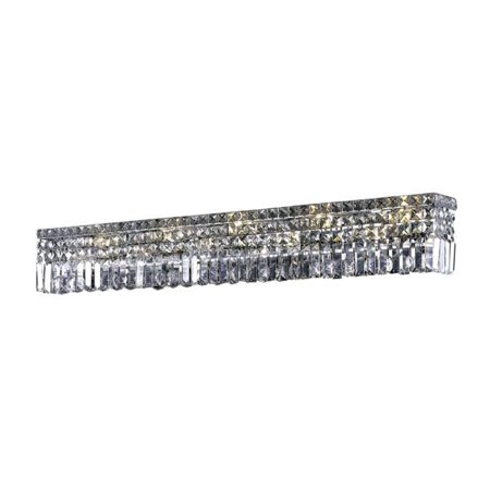 Elegant Lighting 2032W44c Maxime 10-Light Crystal Vanity Light Finished In Chrome - Clear
Elegant Lighting 2032W44c Maxime 10-Light Crystal Vanity Light Finished In Chrome - Clear