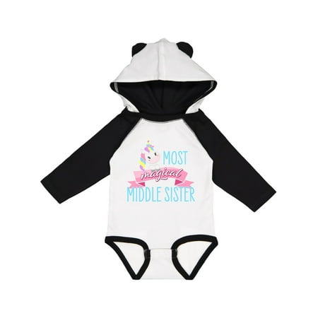 Inktastic Most Magical Middle Sister- cute unicorn Gift Baby Girl Long Sleeve Bodysuit
Inktastic Most Magical Middle Sister- cute unicorn Gift Baby Girl Long Sleeve Bodysuit