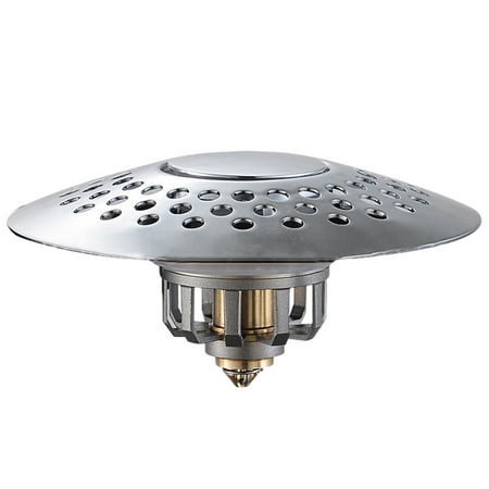 Viugreum Bathroom Pop Up Sink Drain Stopper | Wash Basin Strainer with Basket Won t Spill With Hair Catcher | Ideal For Bathroom Kitchen Sinks Universal 1.6-2.16 Inch Drain Holes
Viugreum Bathroom Pop Up Sink Drain Stopper | Wash Basin Strainer with Basket Won t Spill With Hair Catcher | Ideal For Bathroom Kitchen Sinks Universal 1.6-2.16 Inch Drain Holes
